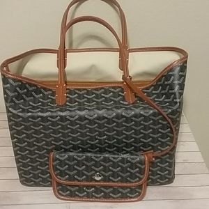 Goyard St Louis PM Tote (#SUT 020066)